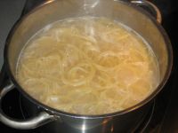 die kochenden Spaghettis
